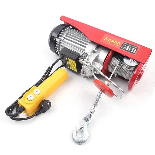 Pro-Lift Elektro Seilwinde 800kg 230V - Mit Fernbedienung