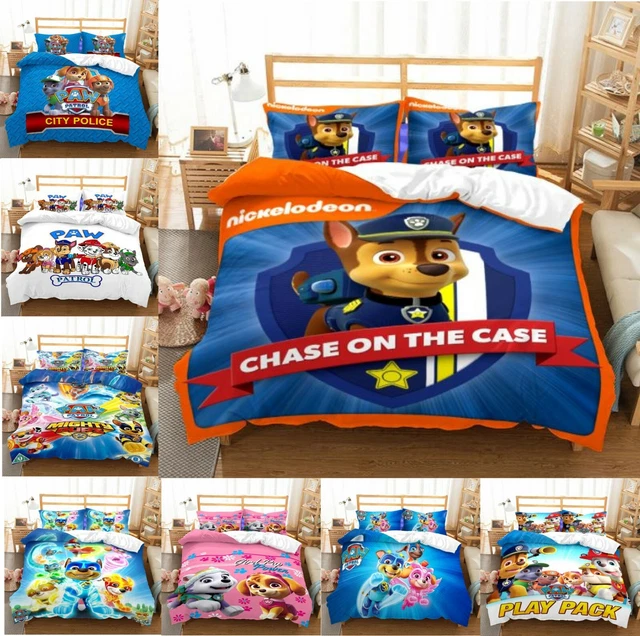 PAW PATROL COLLECTION Single/Double/Queen/King Bed Quilt Cover Set2