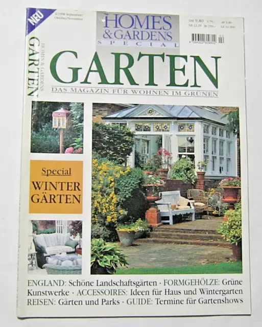 Homes&Gardens Spezial Garten - Magazin für Wohnen im Grünen - 2/1998