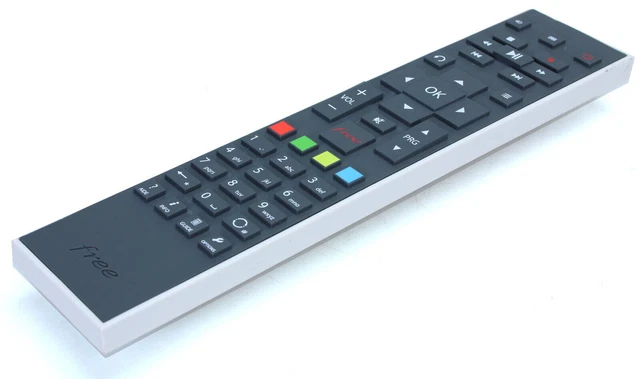 Télécommande d'origine Free pour décodeur Freebox Révolution V6 Free