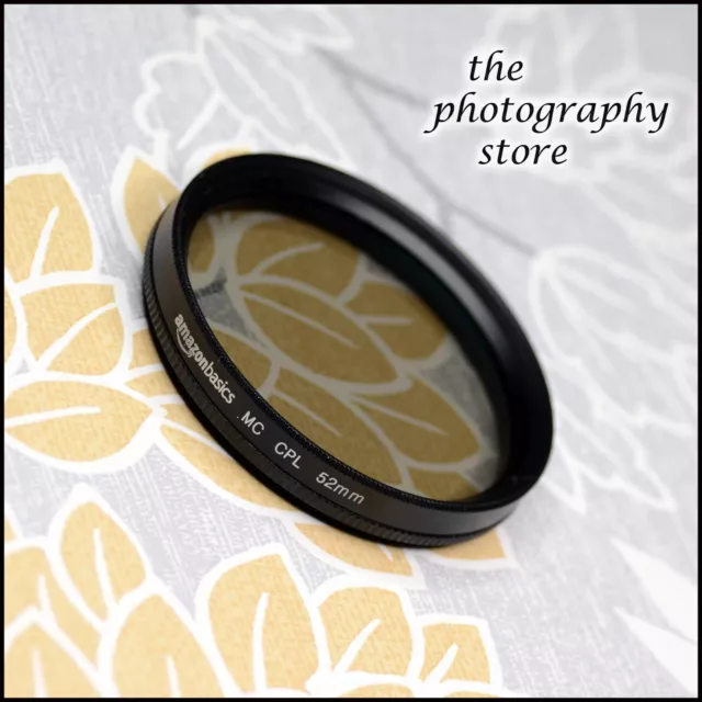 52mm Amazon CPL Circular Polariser Digital Filter great colours skies FREE POST