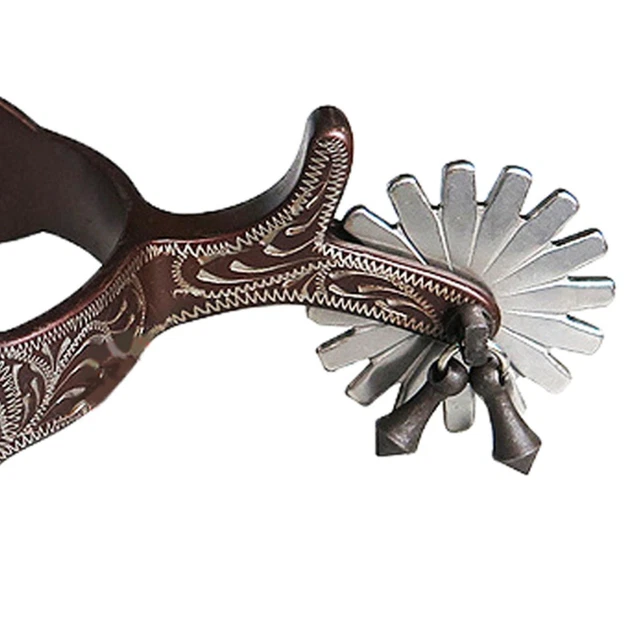 Cowboy Boot Spurs 1 Pair Horse Spurs for Men Women Stainless