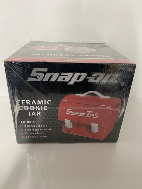 Snap On Tools Keramik Werkzeugkiste Keks Glas Sammlerstück Offiziell Snap On Gr8 Geschenk