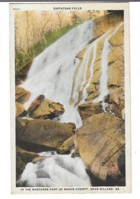 Eastatoah Waterfalls Near Dillard GA - & Sky Valley