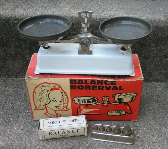 Jouet Ancien - Balance En Tôle CR, Vintage, Objet De Collection Occasion