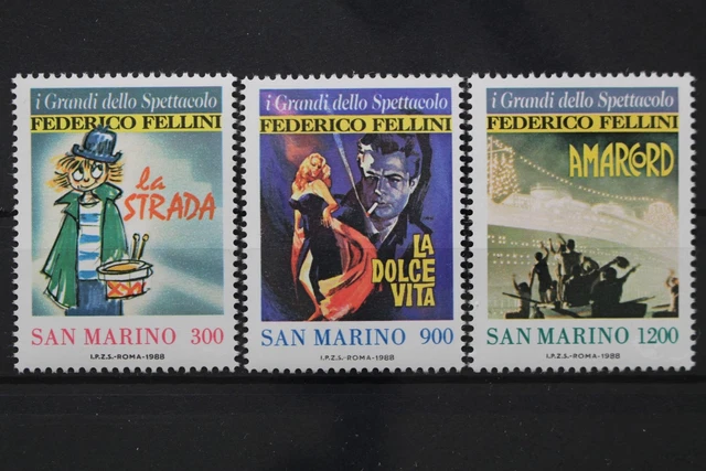 San Marino, MiNr. 1391-1393, postfrisch / MNH - 651779