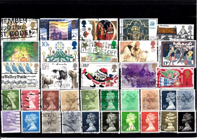Lot Stamps Briefmarken Großbritannien Great Britain UK o (1194)
