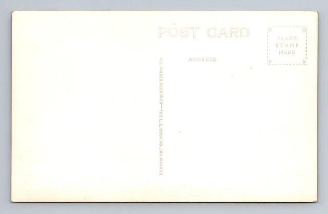 Crystal Falls MI-Michigan RPPC, Michigamme Falls, Antique, Vintage Postcard 2