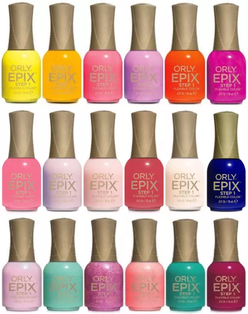 Orly EPIX Nail Lacquer NUDES, MELROSE & SUMMER PCH Pick Any Color