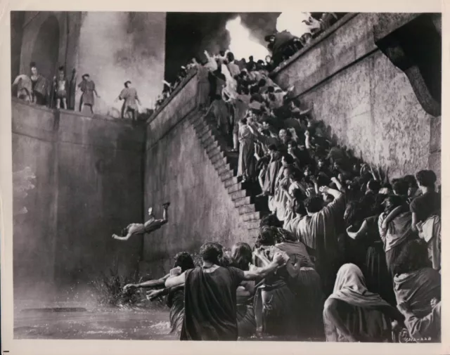 Vintage 8x10  Photo Robert Taylor in Quo Vadis (1951 film) w Deborah Kerr