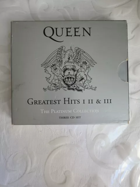 Queen : Greatest Hits I II & III: The Platinum Collection CD 3 discs (2000) a9