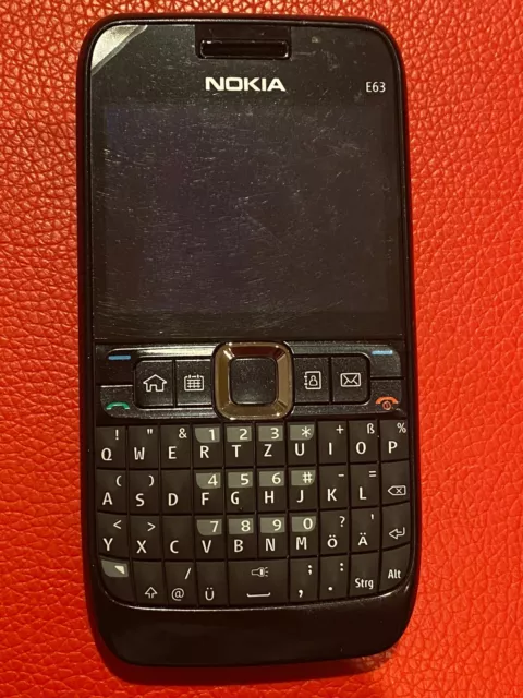 Nokia E63 - Black (Unlocked) Mobile Phone