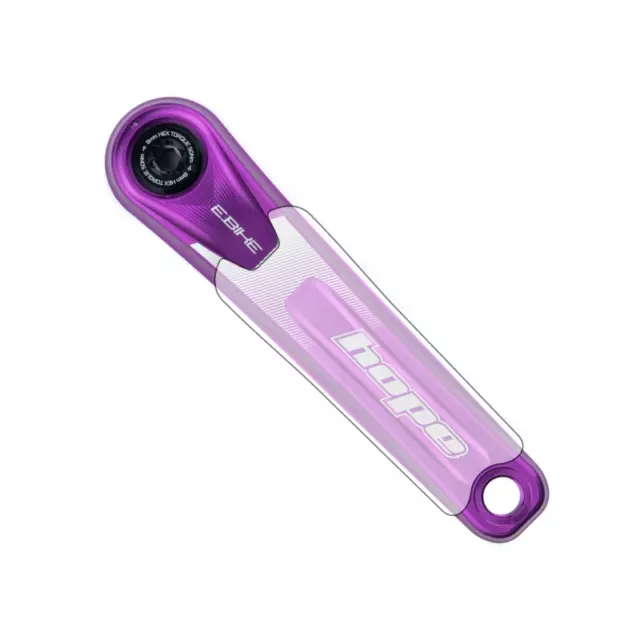 Hope E-Bike Crank Arm Protection Set | Shield Clear Vinyl Protector | eBike