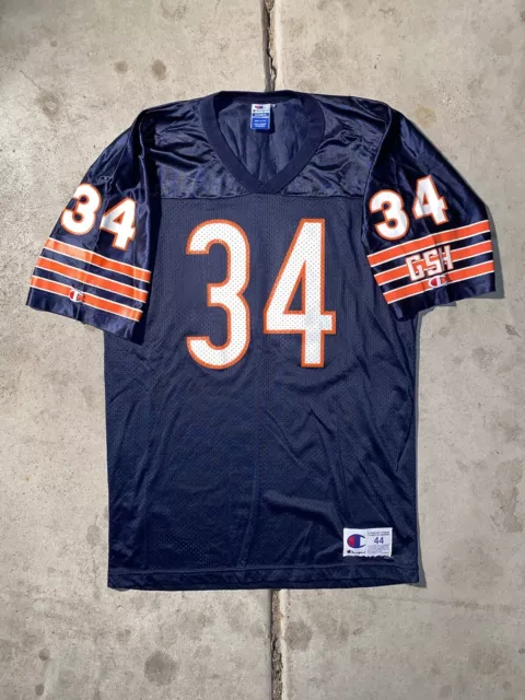 Vintage 90’s NFL Chicago Bears Walter Payton Champion Jersey Size 44(XL)
