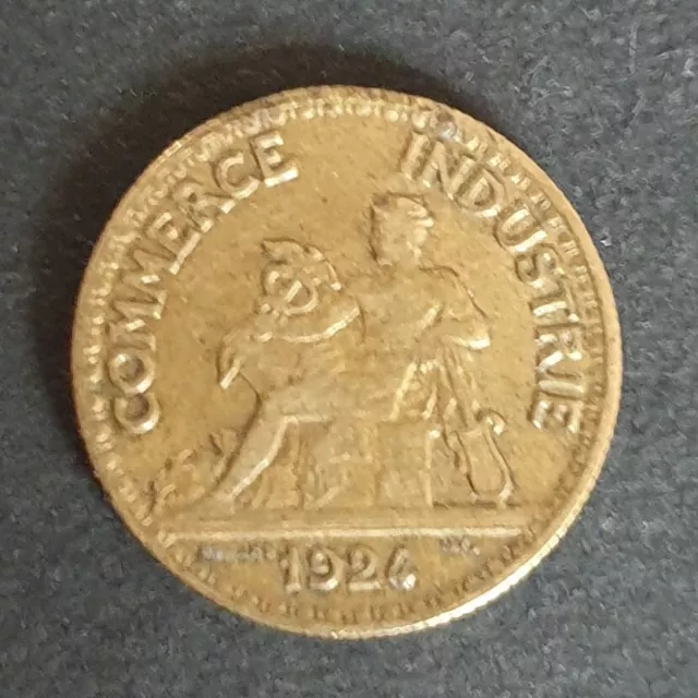 50 centimes 1924 Chambres de Commerce "Livraison : Gratuit"