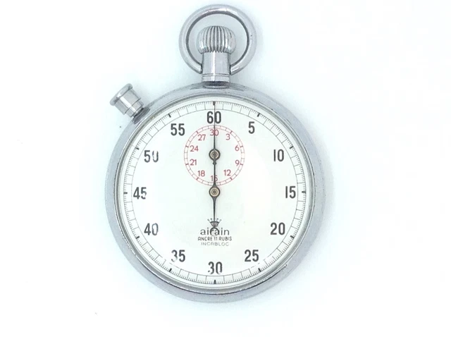CHRONOM TRE AIRAIN ANCRE 11 Rubis parfait tat. EUR 80 00
