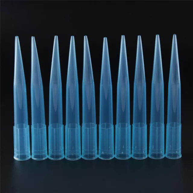 500pcs Laboratory blue 1ml lab liquid pipette pipettor tips lab supplie-$z