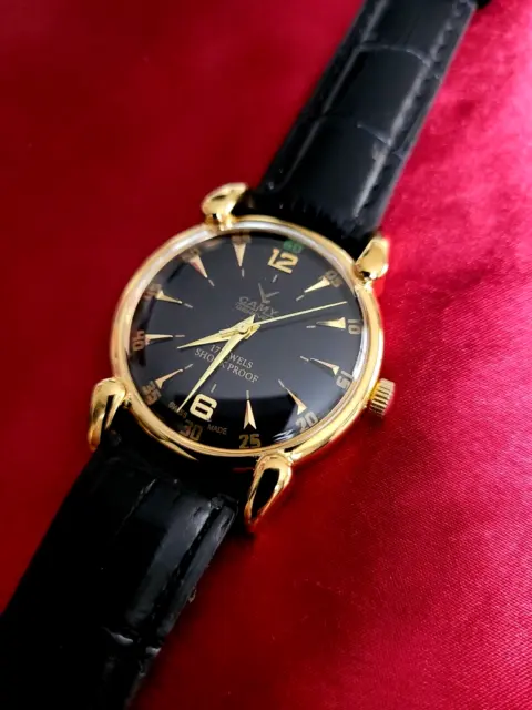 🔥NEW Old Stock Vintage Camy Geneva ST96 Mechanical Men's Watch GORGEOUS!