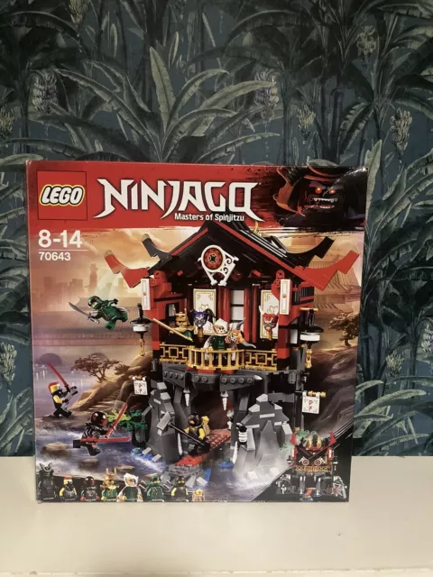 Lego Ninjago Masters Of Spinjitzu Temple Of Resurection 70643 Neuf.