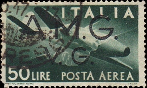 Italy Scott 1LNC7 Used.