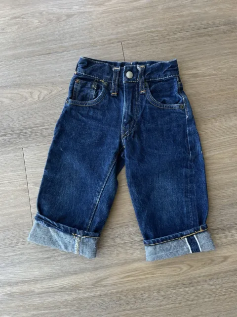 Vintage Levi’s Big E Hidden Rivet 503zxx Toddler Children’s Jeans Dark