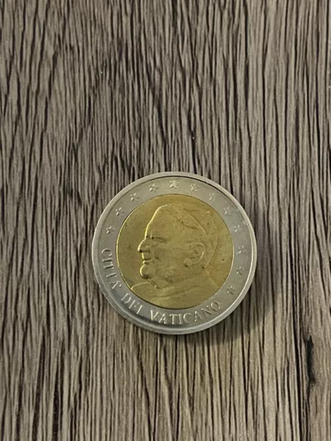 2 Euro Münze Citta Del Vaticano 2005 specimen für sammler In Münzkapsel