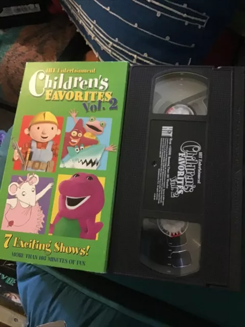 HIT ENTERTAINMENT CHILDREN'S Favorites Volume 2 BARNEY Kipper VHS Video ...
