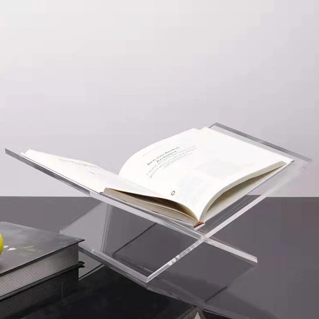Book Rack Display Rack Acrylic Acrylic Open Book Display Rack Magazine Tray