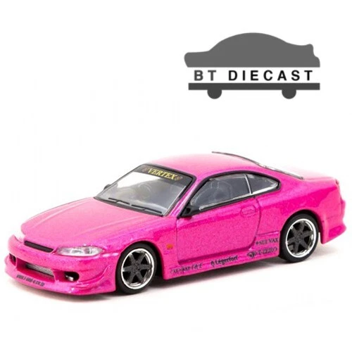 Tarmac Works Nissan Silvia (S15) Vertex GReddy Edizione Speciale Limitata 1/64 e