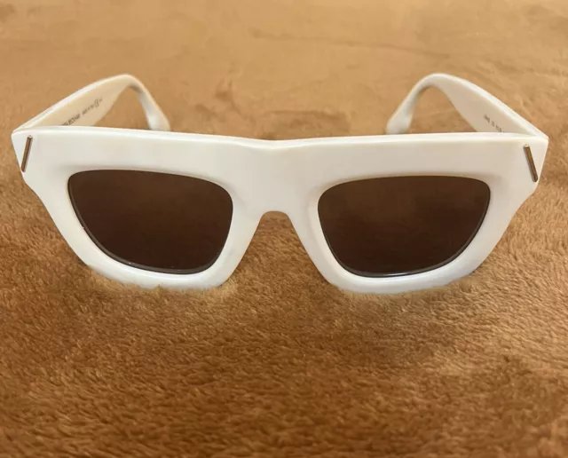 VICTORIA BECKHAM Sunglasses VB642S 103 white oversized originally $317