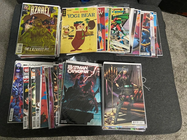 Lot of over 90 Comic Books- All different mostly DC