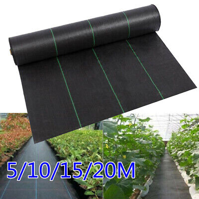 Weed Control Ground Cover Fabric Mats Weed Membrane Mulch for Garden Greenhouses