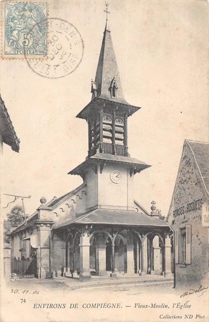 Cpa 60 Old Mill / Church