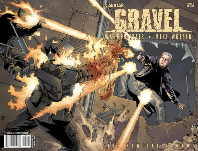 Gravel #19 Wrap Cover (2007-2010) Avatar Press Comics