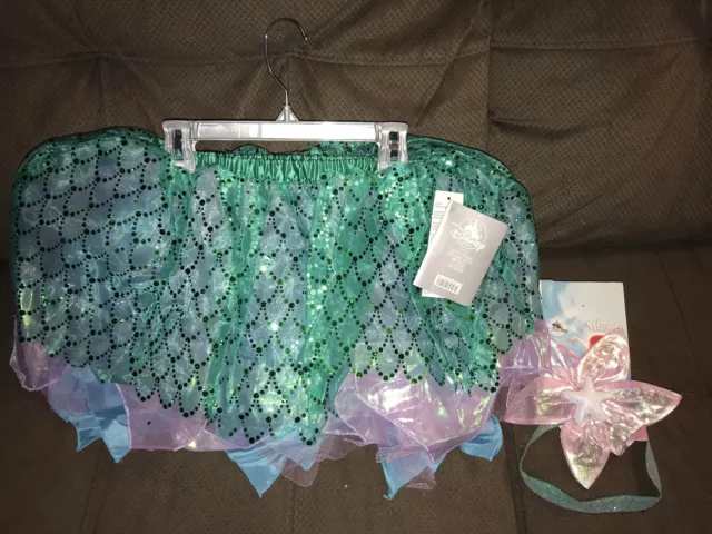 Disney Store “ Little Mermaid Ariel Tutu” size 11-12 ( tweens size ), NEW