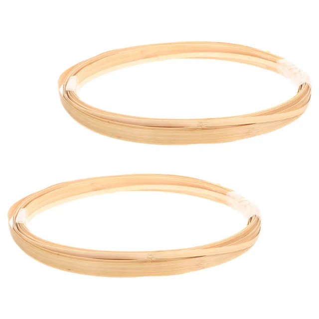 2 Bundles Wide Bamboo Strips Material Furniture Wedding Slices