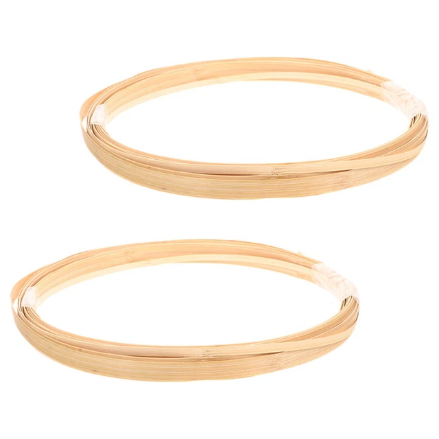 2 Bundles Wide Bamboo Strips Material Furniture Wedding Slices