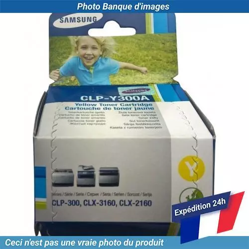 CLP-Y300A/ELS Samsung CLP300 Cartouche de toner Jaune