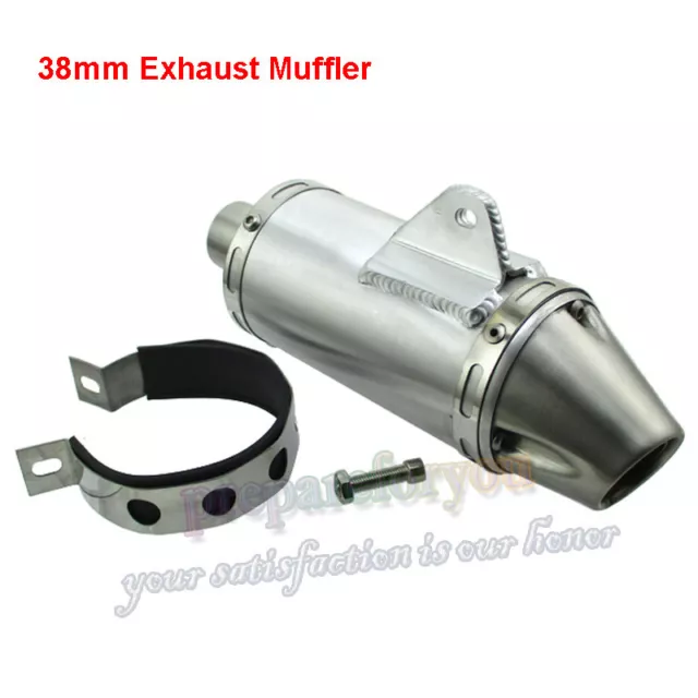 Motorcycle Spare Parts Stainless Steel Large Displacement Carbon Fiber Exhaust  Pipe - China Muffler, Exhaust Muffler