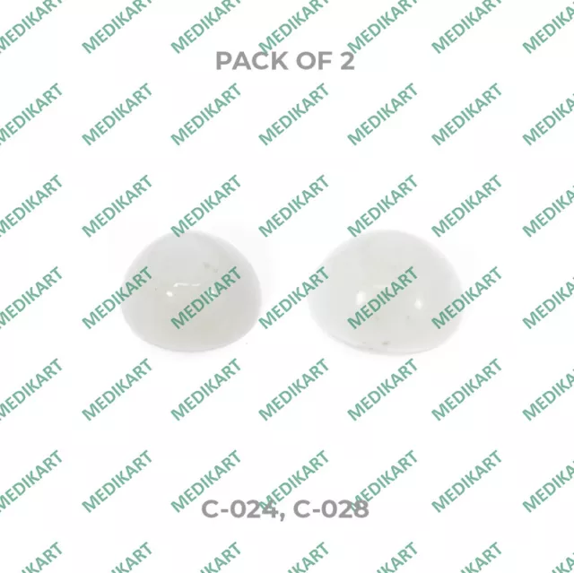 Corneal Shield Protector Set 24mm & 28mm Ophthalmic Eye Shield (2x24mm & 2x28mm)