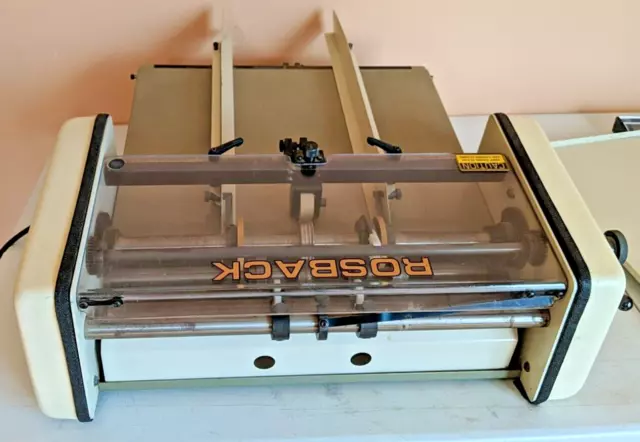 ROSBACK Bobcat 218 Friction Fed Automatic Perforating Machine