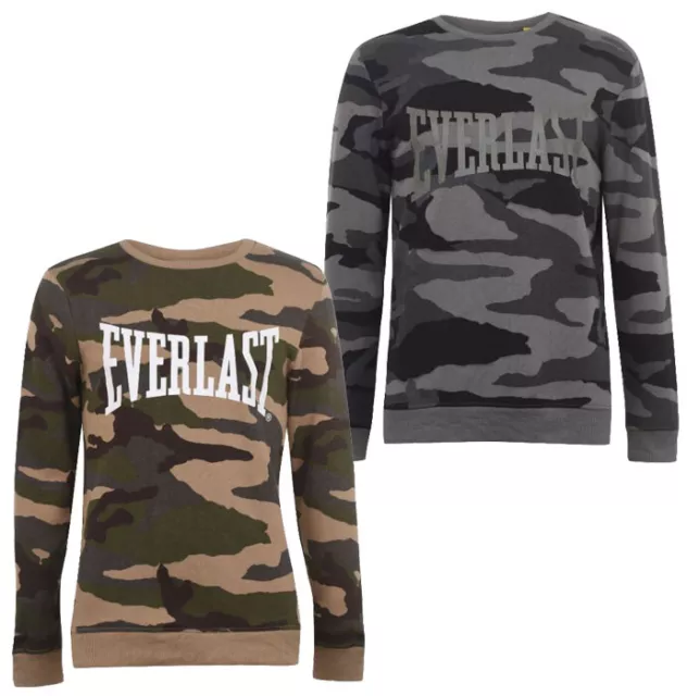 Everlast Homme Sweat S M L XL 2XL Pull Sweat Pull Camouflage