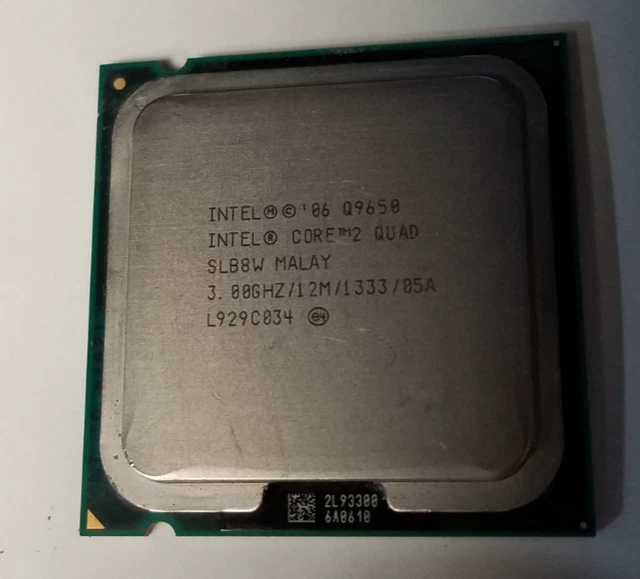 Intel Core 2 Quad Q9650 CPU 4-Core 3.0GHz/12M/1333 SLB8W LGA775 Processor