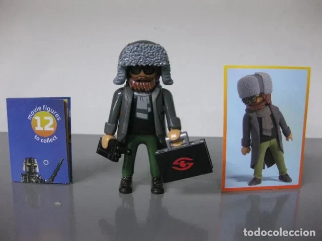 PLAYMOBIL SERIE MOVIE SOBRE SORPRESA SPYTOWN nuevo abierto para
