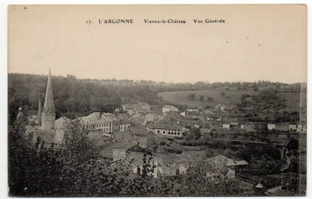 VIENNE LE CHATEAU - Marne - CPA 51 - Vue generale