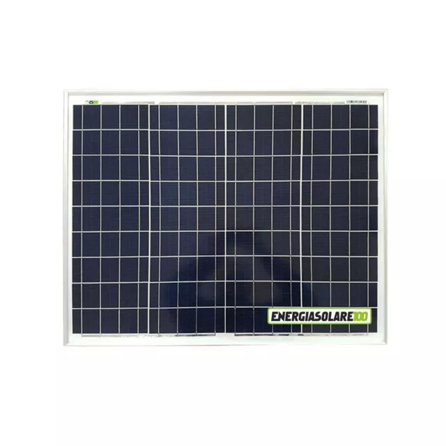 Kit panneau solaire polycristallin 50W 12V Régulateur de charge 10A 12V chalet c 3