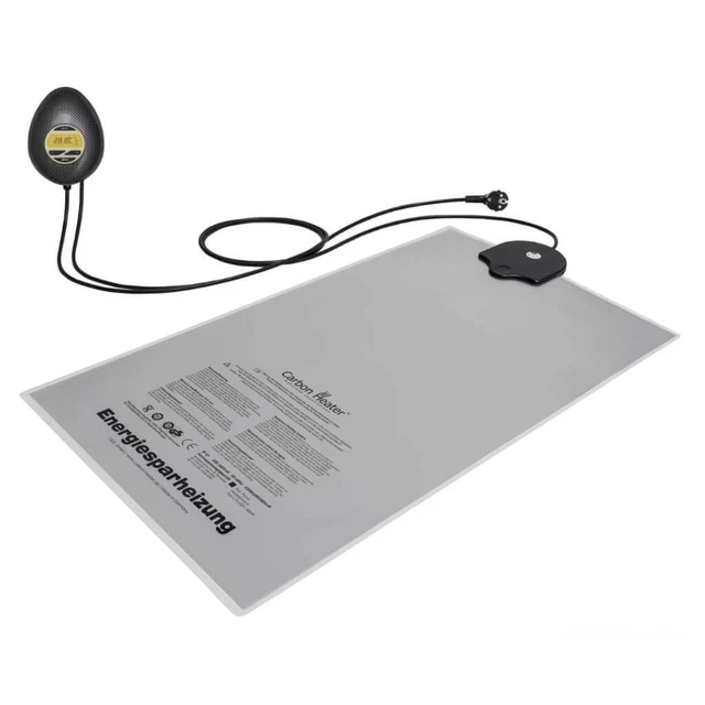 Riscaldamento letto ad acqua TBD Carbon Heater iQ Carbon digitale risparmio energetico 320 Watt
