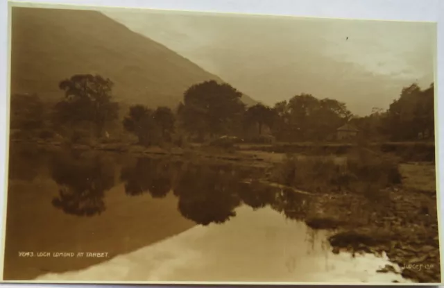 Old Postcard of Loch Lomond At Tarbet by Judges Ltd