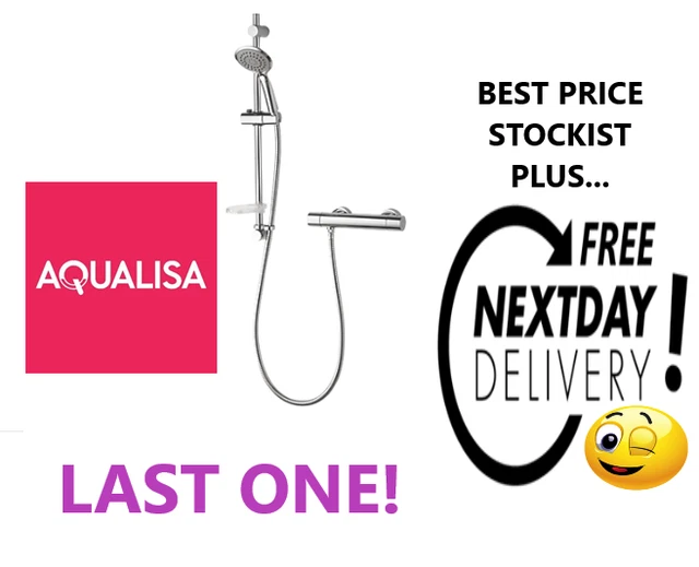 AQUALISA BAR mixer shower £99.00 PicClick UK
