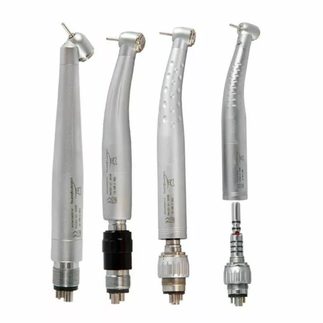 Dental High Speed Handpiece LED Fiber Optic Coupler NSK Style UK